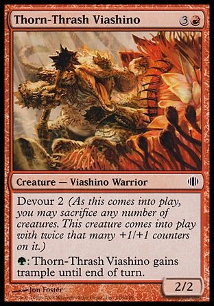 Thorn-Thrash Viashino (Shards of Alara) Trading Card