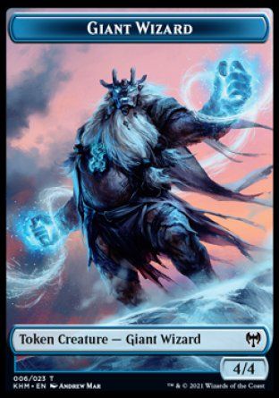 Giant Wizard (Kaldheim) Trading Card