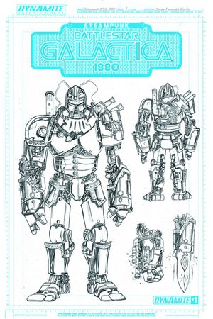 Steampunk Bsg 1880 #1 (50 Copy Concept Incv)