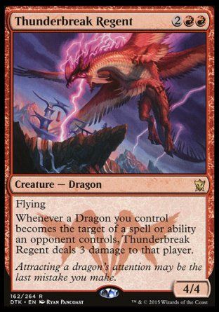 Thunderbreak Regent (Dragons of Tarkir) Trading Card