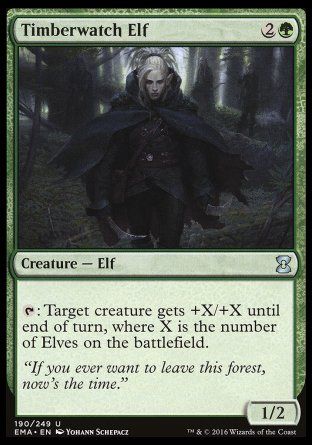 Timberwatch Elf (Eternal Masters) Trading Card