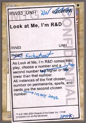 Look at Me, I'm R&D (Unhinged)