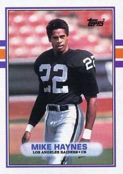 Mike Haynes 1989 Topps #268 Sports Card
