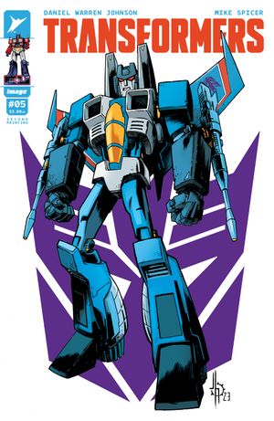 Transformers #5 (Second Printing Cvr A Jason Howard)