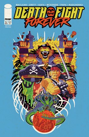 Death Fight Forever #1 (2nd Ptg)