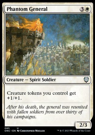 Phantom General (Phyrexia: All Will Be One Commander Decks) Trading Card