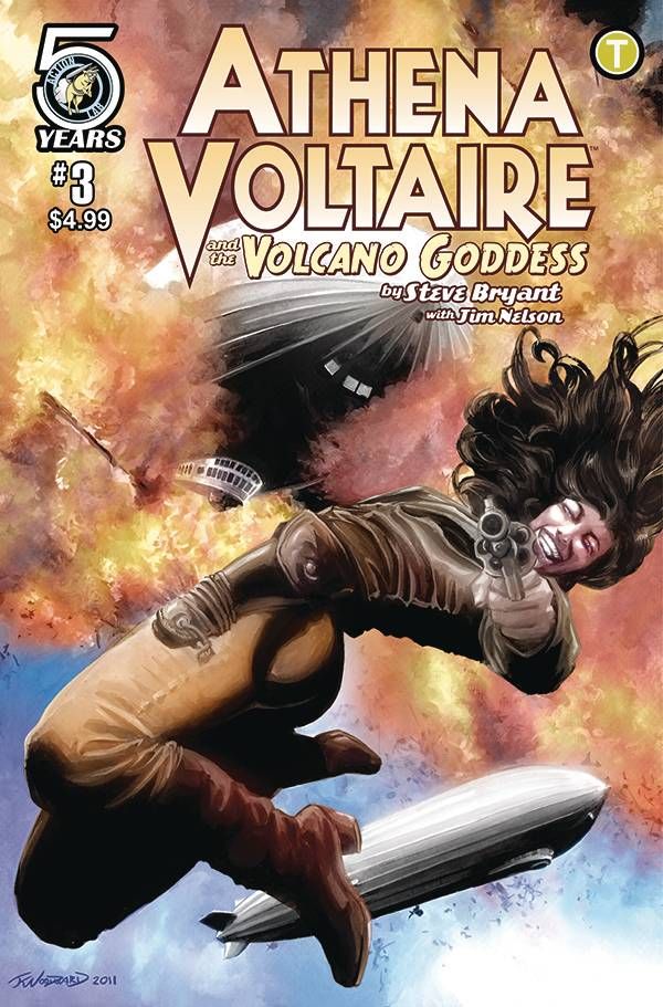 Athena Voltaire And The Volcano Goddess #3 (Cover B Woodward)
