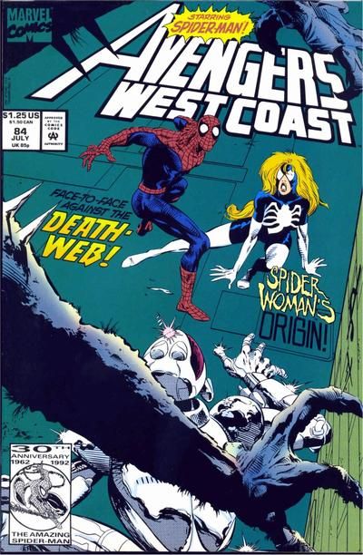 Avengers West Coast #84 Comic