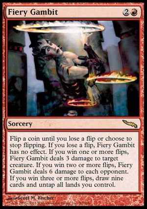 Fiery Gambit (Mirrodin)