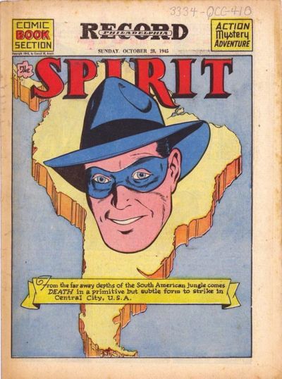 Spirit Section #10/28/1945 Comic