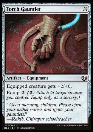 Torch Gauntlet (Kaladesh) Trading Card