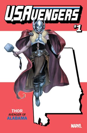 U.S. Avengers #1 (Reis Alabama State Variant)