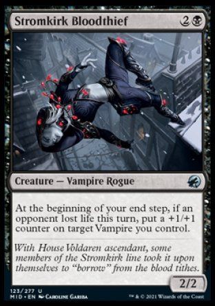 Stromkirk Bloodthief (Innistrad: Midnight Hunt) Trading Card