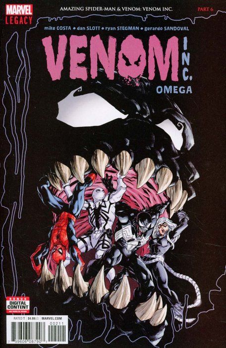 Amazing Spider-Man/Venom: Venom Inc. Omega Comic