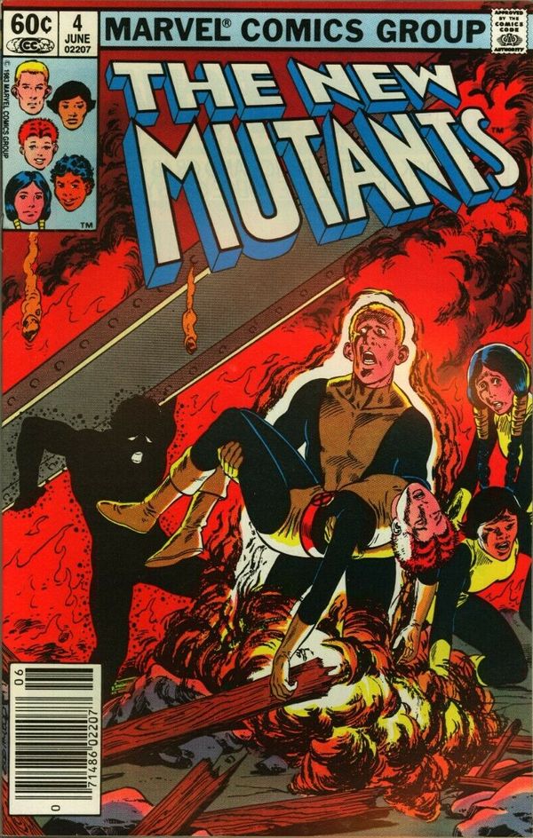New Mutants #4 (Newsstand Edition)