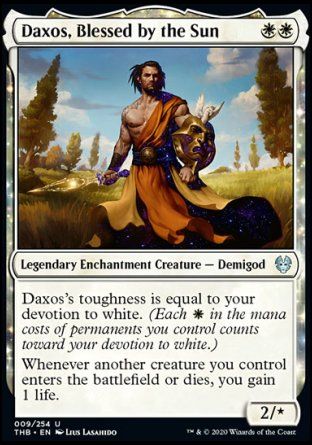 Daxos, Blessed by the Sun (Theros Beyond Death) Trading Card