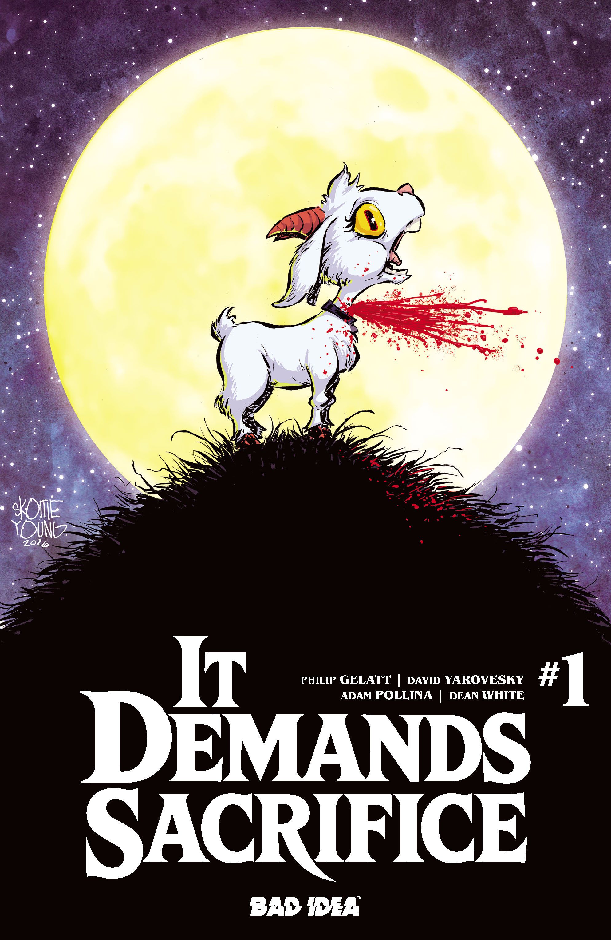 It Demands Sacrifice #1 (Cvr D Skottie Young Foil Variant) Comic