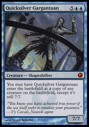 Quicksilver Gargantuan (Scars of Mirrodin)