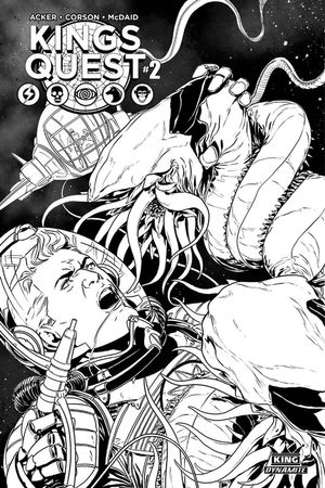 Kings Quest #2 (Cover D 10 Copy Laming B&w Inc)