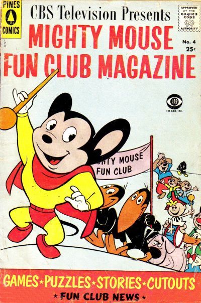 Mighty Mouse Fun Club Magazine #4 Comic