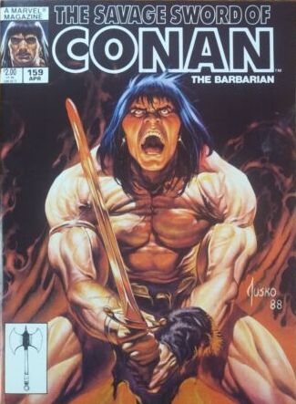 The Savage Sword of Conan #159 Comic