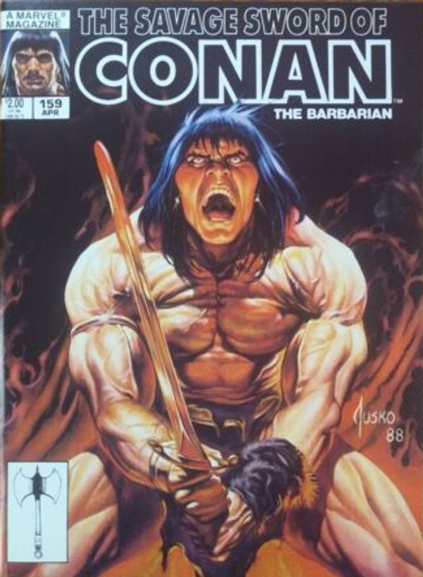 The Savage Sword of Conan #159