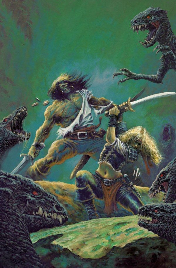 Conan: The Barbarian #34 (Cover E Juan Alberto Hernandez Virgin Variant) Comic