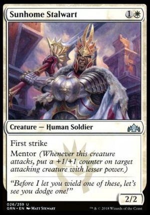 Sunhome Stalwart (Guilds of Ravnica)