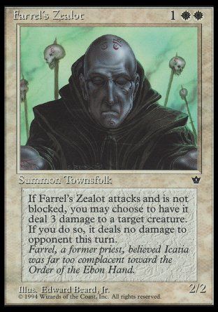 Farrel's Zealot (Fallen Empires) Trading Card