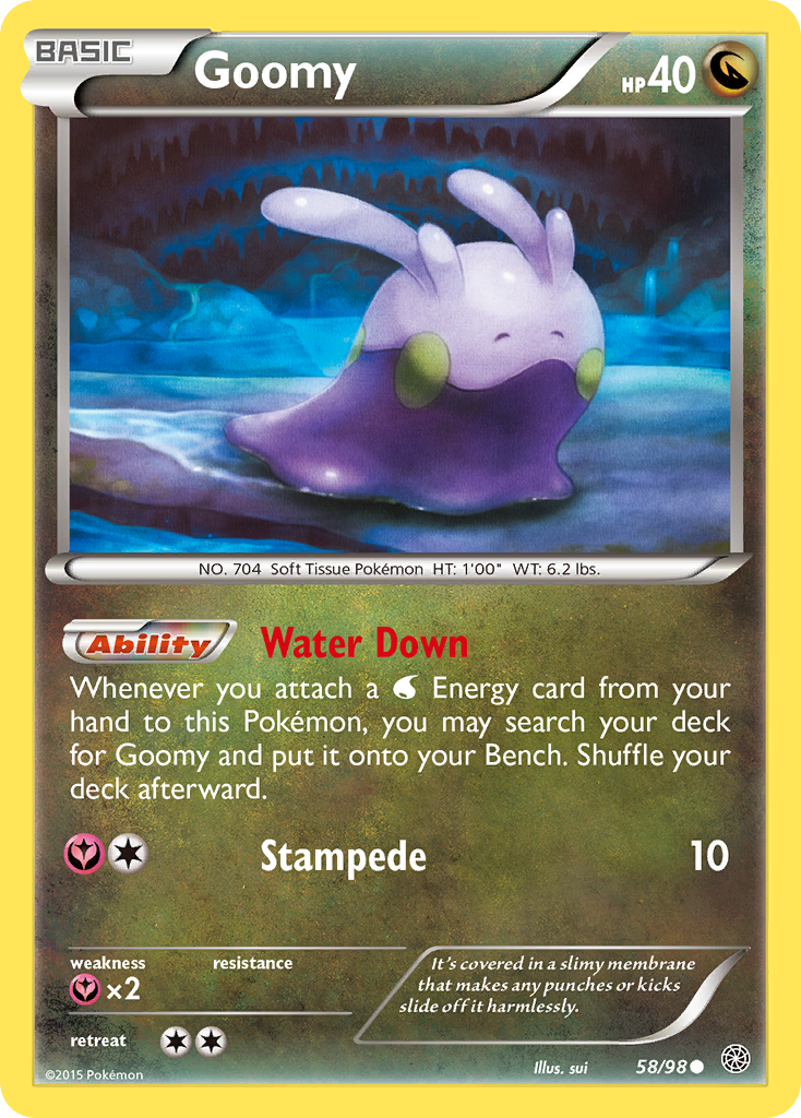 Goomy (58/98) - Ancient Origins Pokémon Card