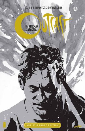 Image Giant Sized Artist Proof Cover Outcast Kirkman & Azaceta #1