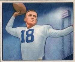 John Rauch 1950 Bowman #48 Sports Card