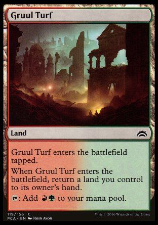 Gruul Turf (Planechase Anthology decks) Trading Card