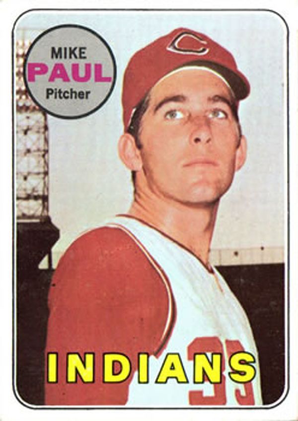 Mike Paul 1969 Topps #537