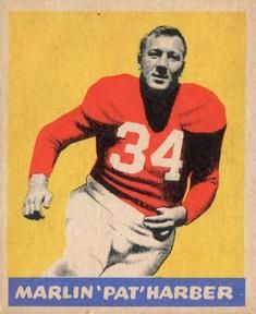 Marlin "Pat" Harder 1949 Leaf #101 Sports Card