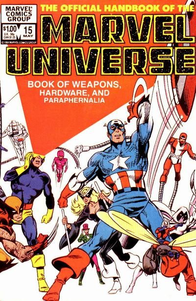 The Official Handbook of the Marvel Universe #15 Comic