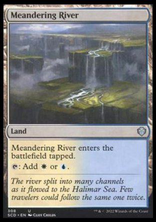 Meandering River (Starter Commander Decks) Trading Card