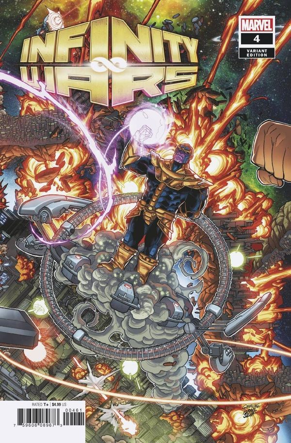 Infinity Wars #4 (Garron Variant Cover)