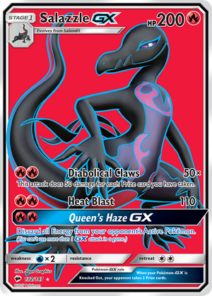 Salazzle GX (132/147) - Burning Shadows Value - GoCollect