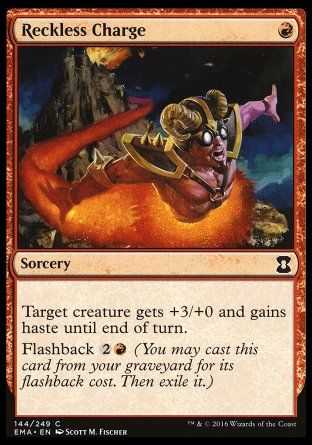 Reckless Charge (Eternal Masters) Trading Card