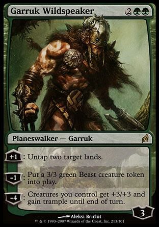 Garruk Wildspeaker (Lorwyn) Trading Card