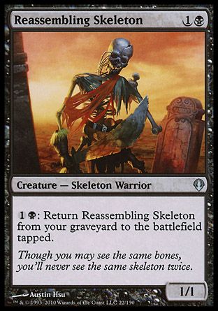 Reassembling Skeleton (Archenemy - decks) Trading Card