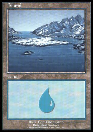 Island (Euro Lands) Trading Card