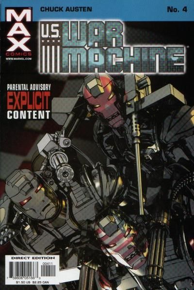 U.S. War Machine #4 Comic