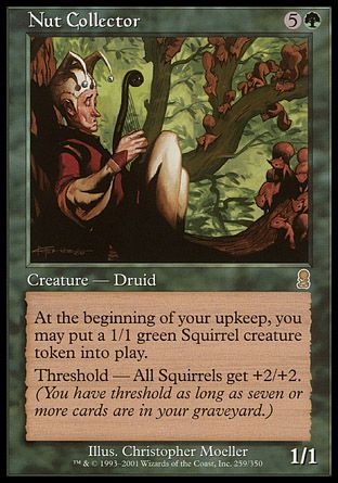 Nut Collector (Odyssey) Trading Card