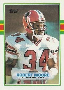 Robert Moore 1989 Topps #340 Sports Card