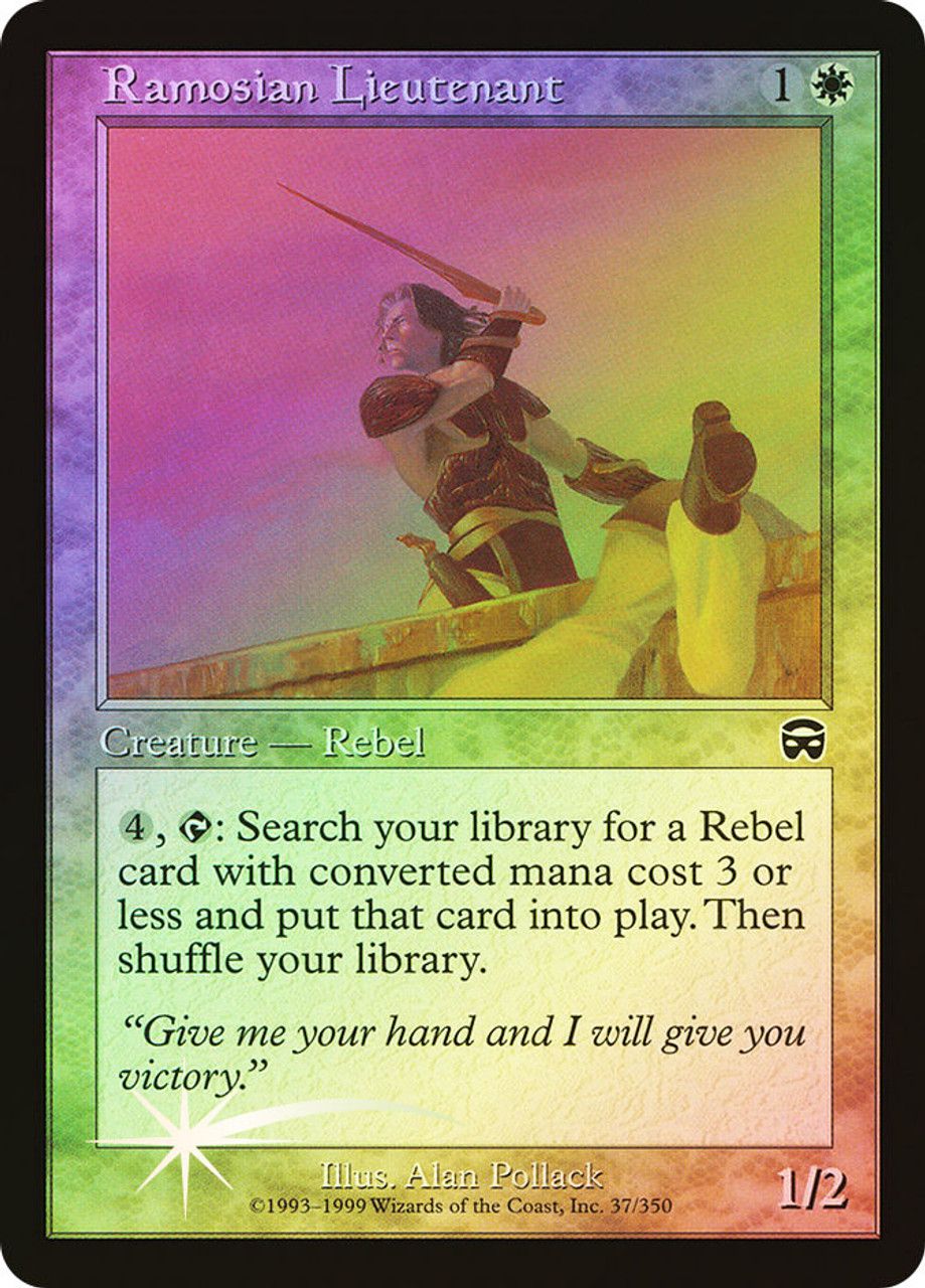 Ramosian Lieutenant (Mercadian Masques - Foil) Trading Card