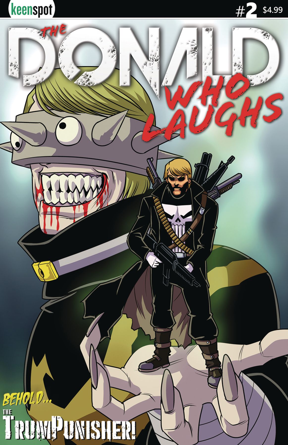 Donald Who Laughs #2 Comic