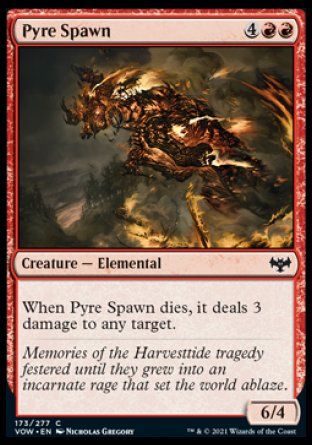 Pyre Spawn (Innistrad: Crimson Vow) Trading Card