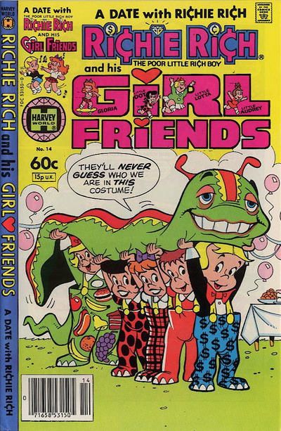 Richie Rich & His Girlfriends #14 Comic